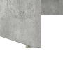 Escritorio con Almacenamiento Gris Concreto 120.5x44x88.5 cm Madera de Calidad | Foro24.es | Tu tienda online para hogar, jardín y más Foro24.es