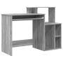 Escritorio con Almacenamiento Gris Sonoma 120.5x44x88.5 cm Madera Elaborada | Foro24.es | Tu tienda online para hogar, jardín y más Foro24.es