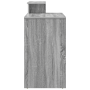 Escritorio con Almacenamiento Gris Sonoma 120.5x44x88.5 cm Madera Elaborada | Foro24.es | Tu tienda online para hogar, jardín y más Foro24.es