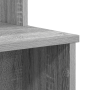 Escritorio con Almacenamiento Gris Sonoma 120.5x44x88.5 cm Madera Elaborada | Foro24.es | Tu tienda online para hogar, jardín y más Foro24.es