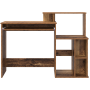 Escritorio con Almacenamiento Madera Vieja 120.5x44x88.5 cm Madera Elaborada | Foro24.es | Tu tienda online para hogar, jardín y más Foro24.es