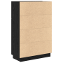 Escritorio Negro de Roble Roble Negro Madera de Buena Calidad de , Escritorios - Ref: Foro24-869483, Precio: 105,28 €, Descue...