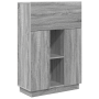 Escritorio Gris Gris Sonoma Madera Elaborada Grande de , Escritorios - Ref: Foro24-869487, Precio: 102,38 €, Descuento: %