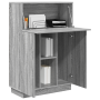 Escritorio Gris Gris Sonoma Madera Elaborada Grande de , Escritorios - Ref: Foro24-869487, Precio: 102,38 €, Descuento: %