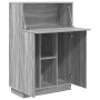 Escritorio Gris Gris Sonoma Madera Elaborada Grande de , Escritorios - Ref: Foro24-869487, Precio: 102,38 €, Descuento: %