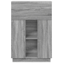 Escritorio Gris Gris Sonoma Madera Elaborada Grande de , Escritorios - Ref: Foro24-869487, Precio: 102,38 €, Descuento: %