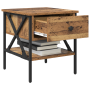 Mesas de Noche 2 pcs Madera Vieja 40x42x45 cm Madera Ingienerizada de , Mesitas de noche - Ref: Foro24-871223, Precio: 91,32 €
