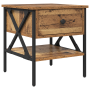 Mesas de Noche 2 pcs Madera Vieja 40x42x45 cm Madera Ingienerizada de , Mesitas de noche - Ref: Foro24-871223, Precio: 91,32 €