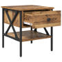 Mesas de Noche 2 pcs Madera Vieja 40x42x45 cm Madera Ingienerizada de , Mesitas de noche - Ref: Foro24-871223, Precio: 91,32 €