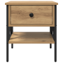 mesaXL Mesas de Noche 2 pcs de Roble Artesanal 40x42x45 cm Madera Ingenierizada | Foro24.es | Tu tienda online para hogar, jardín y más Foro24.es