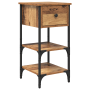 Cabinet de Noche Madera Vieja 34x36x70 cm Madera Elaborada de , Mesitas de noche - Ref: Foro24-871236, Precio: 50,02 €, Descu...