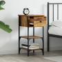 Cabinet de Noche Madera Vieja 34x36x70 cm Madera Elaborada de , Mesitas de noche - Ref: Foro24-871236, Precio: 50,02 €, Descu...