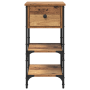 Cabinet de Noche Madera Vieja 34x36x70 cm Madera Elaborada de , Mesitas de noche - Ref: Foro24-871236, Precio: 50,02 €, Descu...