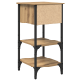 Armario de Noche de Rojo Artesanal 34x36x70 cm de Madera Engineered de , Mesitas de noche - Ref: Foro24-871238, Precio: 50,02...