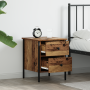 Cabine de Noche Madera Antigua 40x42x50 cm Madera Agregada de , Mesitas de noche - Ref: Foro24-871246, Precio: 55,54 €, Descu...