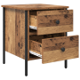 Cabine de Noche Madera Antigua 40x42x50 cm Madera Agregada de , Mesitas de noche - Ref: Foro24-871246, Precio: 55,54 €, Descu...