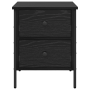 Armario de Noche en Roble Negro 40x42x50 cm de Madera de , Mesitas de noche - Ref: Foro24-871248, Precio: 58,77 €, Descuento: %