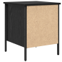Armario de Noche en Roble Negro 40x42x50 cm de Madera de , Mesitas de noche - Ref: Foro24-871248, Precio: 58,77 €, Descuento: %