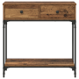 Mesa Consola Madera Vieja 75x34.5x75 cm Madera Engineered de , Mesas auxiliares - Ref: Foro24-871296, Precio: 77,00 €, Descue...