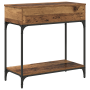 Mesa Consola Madera Vieja 75x34.5x75 cm Madera Engineered de , Mesas auxiliares - Ref: Foro24-871296, Precio: 77,00 €, Descue...