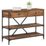 Mesa Consola Madera Vieja 100x34.5x75 cm Madera Ingenierizada de , Mesas auxiliares - Ref: Foro24-871304, Precio: 102,57 €, D...