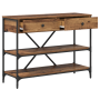 Mesa Consola Madera Vieja 100x34.5x75 cm Madera Ingenierizada de , Mesas auxiliares - Ref: Foro24-871304, Precio: 102,57 €, D...