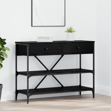 Mesa de Consola Rojo Negro 100x34.5x75 cm Madera Elaborada | Foro24.es | Tu tienda online para hogar, jardín y más Foro24.es