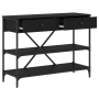 Mesa de Consola Rojo Negro 100x34.5x75 cm Madera Elaborada | Foro24.es | Tu tienda online para hogar, jardín y más Foro24.es