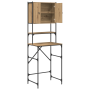 Armario para Lavadora Roble Artisan 68x48,5x194 cm de , Accesorios para lavadoras y secadoras - Ref: Foro24-871368, Precio: 9...