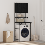 Gabinete para Lavadora Roble Negro 68x48.5x194 cm de , Accesorios para lavadoras y secadoras - Ref: Foro24-871369, Precio: 10...
