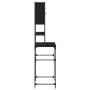 Gabinete para Lavadora Roble Negro 68x48.5x194 cm de , Accesorios para lavadoras y secadoras - Ref: Foro24-871369, Precio: 10...