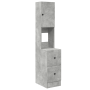 Gabinete de Cocina Gris Concreto 35x50x180 cm Madera Manufacturada de , Armarios de cocina - Ref: Foro24-871373, Precio: 104,...