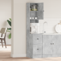 Gabinete de Cocina Gris Concreto 35x50x180 cm Madera Manufacturada de , Armarios de cocina - Ref: Foro24-871373, Precio: 104,...