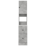 Gabinete de Cocina Gris Concreto 35x50x180 cm Madera Manufacturada de , Armarios de cocina - Ref: Foro24-871373, Precio: 104,...