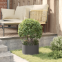 Macetero de Metal Negro Negro Metal 30 x 30 x 20 cm de , Maceteros y jardineras - Ref: Foro24-873592, Precio: 36,80 €, Descue...