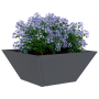 Macetero de Plástico Antracita Plástico 35 x 35 x 15 cm Duradero | Foro24.es | Tu tienda online para hogar, jardín y más Foro24.es