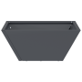 Macetero de Plástico Antracita Plástico 35 x 35 x 15 cm Duradero | Foro24.es | Tu tienda online para hogar, jardín y más Foro24.es