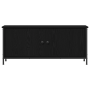 Soporte de TV de roble negro Roble negro Tablero de partículas, Metal de , Muebles TV - Ref: Foro24-873888, Precio: 75,90 €, ...