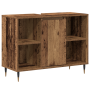 Tocador de Baño Rústico Madera Vieja Madera Maciza Mediano de , Tocadores de baño - Ref: Foro24-873892, Precio: 75,65 €