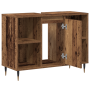 Tocador de Baño Rústico Madera Vieja Madera Maciza Mediano de , Tocadores de baño - Ref: Foro24-873892, Precio: 75,65 €