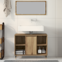 Unidad de Tocador Roble Artesanal MDF Estándar Tavoladeira de , Tocadores de baño - Ref: Foro24-873893, Precio: 75,65 €