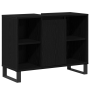 Unidad de Tocador de Roble Negro Roble negro MDF Mediano de , Tocadores de baño - Ref: Foro24-873900, Precio: 82,59 €
