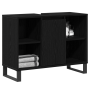 Unidad de Tocador de Roble Negro Roble negro MDF Mediano de , Tocadores de baño - Ref: Foro24-873900, Precio: 82,59 €