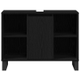 Unidad de Tocador de Roble Negro Roble negro MDF Mediano de , Tocadores de baño - Ref: Foro24-873900, Precio: 82,59 €