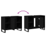 Unidad de Tocador de Roble Negro Roble negro MDF Mediano de , Tocadores de baño - Ref: Foro24-873900, Precio: 82,59 €
