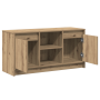 Centro de Entretenimiento Roble Madera de Buena Calidad Mediano de , Muebles TV - Ref: Foro24-873916, Precio: 100,76 €, Descu...