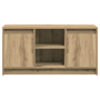 Centro de Entretenimiento Roble Madera de Buena Calidad Mediano de , Muebles TV - Ref: Foro24-873916, Precio: 100,76 €, Descu...