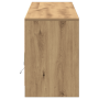 Centro de Entretenimiento Roble Madera de Buena Calidad Mediano de , Muebles TV - Ref: Foro24-873916, Precio: 100,76 €, Descu...