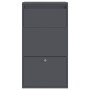 Buzón para Paquetes Antracita 44x22x82 cm Acero de , Buzones de correo - Ref: Foro24-874921, Precio: 106,99 €, Descuento: %