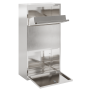 Buzón de entrega de paquetes 44x22x82 cm Acero inoxidable de , Buzones de correo - Ref: Foro24-874923, Precio: 138,86 €, Desc...